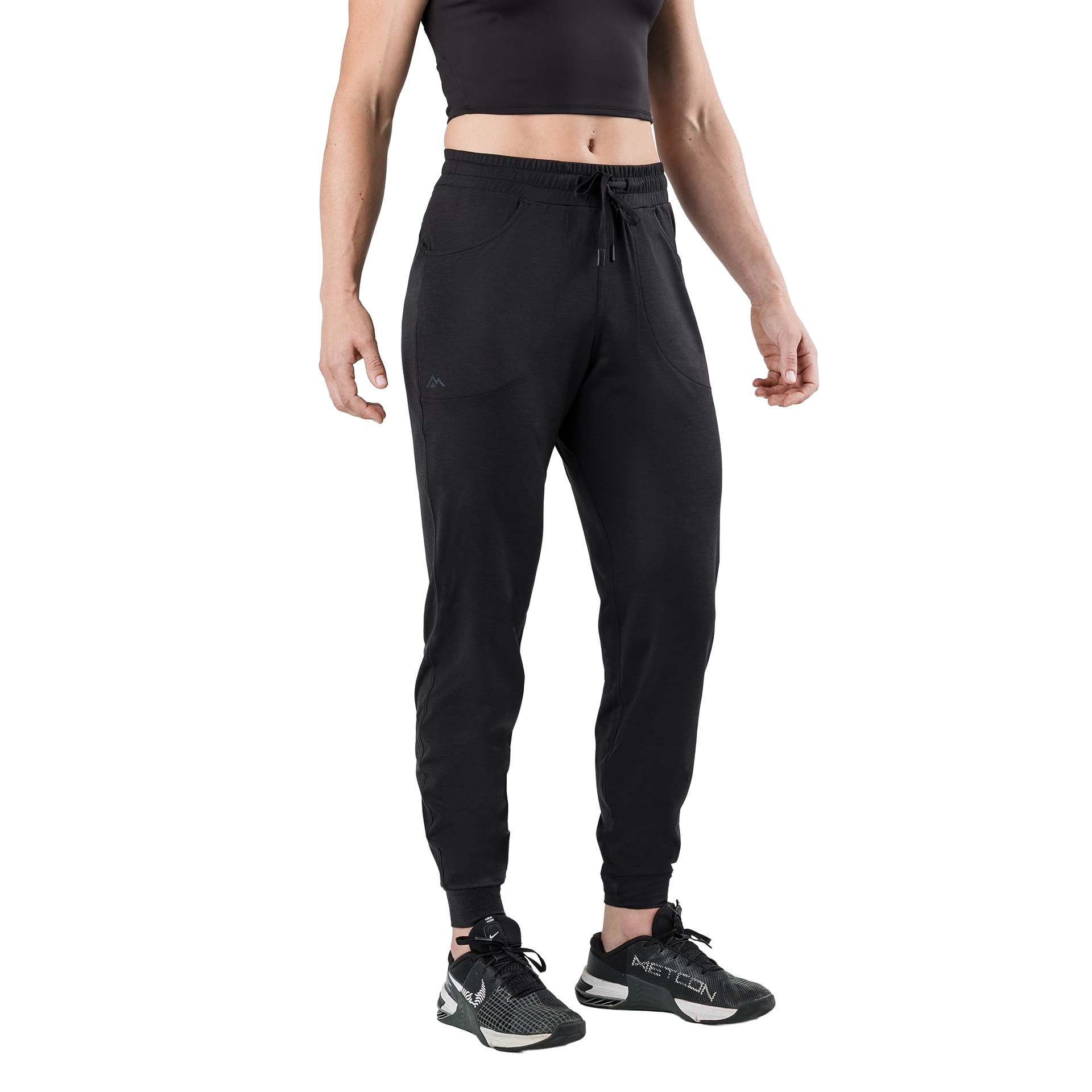 Women's Vellus Joggers - Heather Black / X-Small / 28